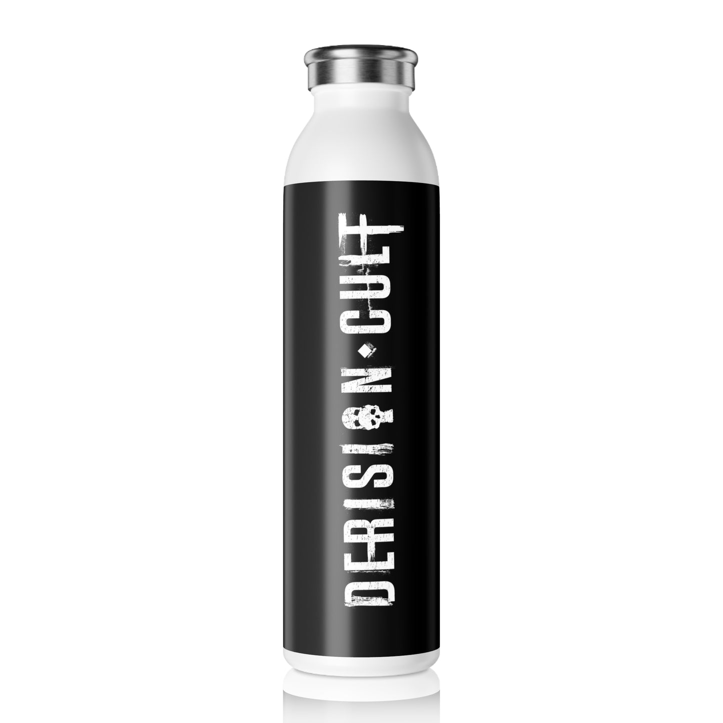 Derision Cult Slim Stainless Steel Water Bottle — WEBSITE EXCLUSIVE