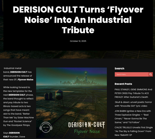 Flyover Noise featured in MK Ultra Magazine